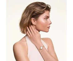 Daniel Wellington Auksu padengtas viengubas auskaras „Gėlė“ DW00400863