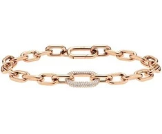 Daniel Wellington Prabangi bronzinė apyrankė su kristalais Crystal Link DW00400572