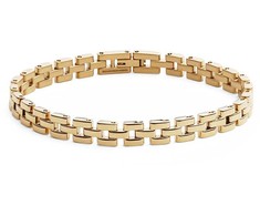 Daniel Wellington Madinga paauksuoto plieno apyrankė 3-Link DW0040098