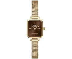 Laikrodis Daniel Wellington Micro Quadro Mini Evergold Amber DW00100654