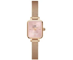 Laikrodis Daniel Wellington Micro Quadro Mini Melrose skaistalai DW00100650