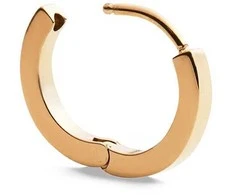 Daniel Wellington Minimalistinis vienvietis auskaras iš paauksuoto plieno DW00400872
