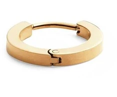 Daniel Wellington Minimalistinis vienvietis auskaras iš paauksuoto plieno DW00400872