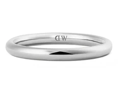 Daniel Wellington Minimalist unisex steel ring Arch DW0040189