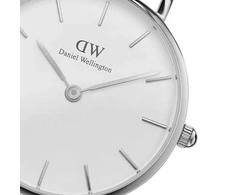Laikrodis Daniel Wellington Petite 28 Sterling S Baltas DW00100220