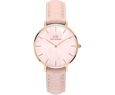 Laikrodis DANIEL WELLINGTON DW00100514. Kwarcowy, Kolor rožinė. Kobieta.