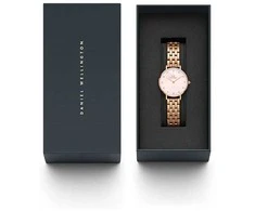 Laikrodis DANIEL WELLINGTON DW00100617. Kwarcowy, Kolor rožinė. Kobieta.