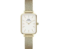 Moteriškas laikrodis DANIEL WELLINGTON Quadro Pressed Evergold 20mm DW00100556 + BOX (zw520a)