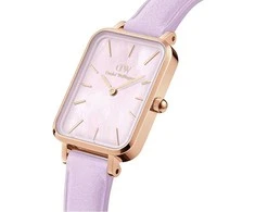 Moteriškas laikrodis DANIEL WELLINGTON Quadro Lavender Mop 20mm DW00100637 + BOX (zw521b)