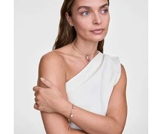 Daniel Wellington Romantiškas paauksuotas pakabukas su perlu DW00401479