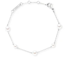 Daniel Wellington Steel bracelet with Swarovski pearls Pearl Step DW00402106
