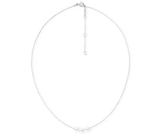 Daniel Wellington Steel pakabukas with Swarovski pearls Pearl Trio DW00402109