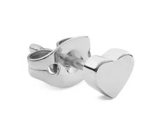 Daniel Wellington Plieninis viengubas auskaras Heart DW00400877