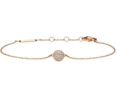Daniel Wellington Stilinga bronzinė apyrankė su blizgančiu kamuoliuku Pavé DW00400626