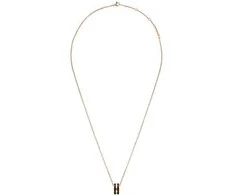 Daniel Wellington Stilingas bronzinis karoliai su apvaliu pakabuku Emalie DW00400305