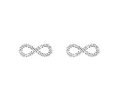 Daniel Wellington Timeless Infinity Earrings with Cubic Zirconia Mirelle DW00401616