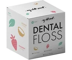 My White Secret My Baltas Secret Dantų siūlas (Dental Floss) 3 vnt