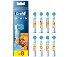 Oral-B EB 60-8 Kids Lion King Replacement Head, 8 pcs