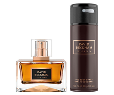 David Beckham Intimately rinkinys vyrams (EDT, 75 ml + dezodorantas, 150 ml)
