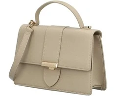 David Jones Dámská crossbody kabelka CM7355 Oatmeal rusvai gelsvas