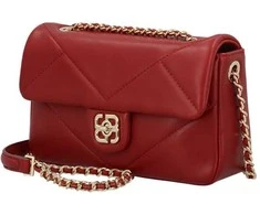 David Jones Dámská crossbody kabelka CM7309-1 Dark Raudona