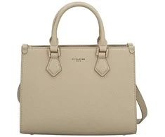 David Jones Dámská kabelka CM7470 Oatmeal rusvai gelsvas