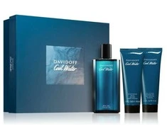 Davidoff Cool Vanduo Man - EDT 125 ml + dušo želė 75 ml + aftershave 75 ml