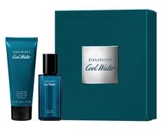 Davidoff Cool Vanduo Man EDT tualetinis vanduo vyrams, 40 ml + dušo želė, 75 ml