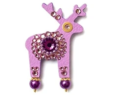 Deers Deer mini brooch Miss Violet