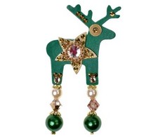 Deers Little žalias deer Miss Greeny