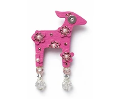 Mini brooch doe Tulip