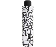 Derby Folding umbrella Hit Mini Graffiti juodas 70065P12CZ
