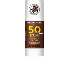 Dermacol Sun Kreminis In Stick veido priežiūros priemonė nuo saulės