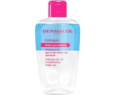 Dermacol Collagen Two-Phase Atsparus vandeniui Eye &amp; Lip Make-up Remover 150 ml 150mlml makiažo valiklis Moterims