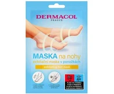 Dermacol Exfoliating Feet Mask šveičiamoji kaukė pėdoms, 2 x 15 ml
