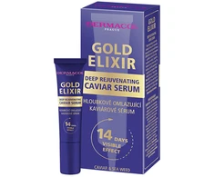 Dermacol Gold Eliksyras Deep Rejuvenating Caviar Serum odos serumas