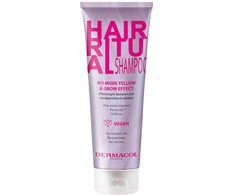 Dermacol Hair Ritual No More Geltona &amp; Grow Šampūnas Šampūnas moterims, 250 ml