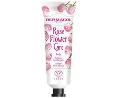 Dermacol Rose Flower Care Hand Kreminis moterims, 30 ml