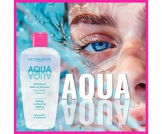 „Dermacol Aqua“ aliejumi pripildyti makiažo valikliai veido valikliai