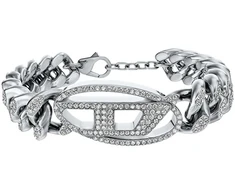 Diesel Fashion glittering unisex steel bracelet DX1707040
