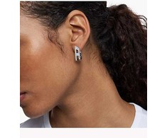 Diesel Glittering single earring made of steel DX1628040