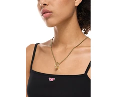 Diesel Gold-plated unisex steel pakabukas DX1670710