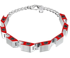 Diesel Original unisex steel bracelet D Logo DX1690040