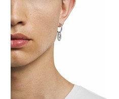 Diesel Single hoop earring 2in1 D Logo DX1601040