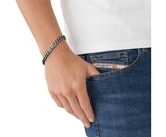 Diesel Solid steel bracelet DX1386040