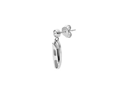 Diesel Steel single earring with crystal DX1655040