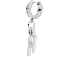 Diesel Stilingas vienvietis auskaras su logotipu DX1336040