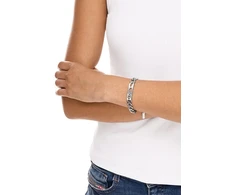 Diesel Stylish unisex steel bracelet D Logo DX1663040