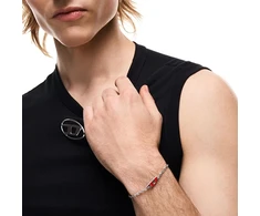 Diesel Timeless steel unisex bracelet D Logo DX1691040