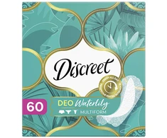 Higieniniai įklotai DISCREET Vanduo Lily, 60 vnt.
